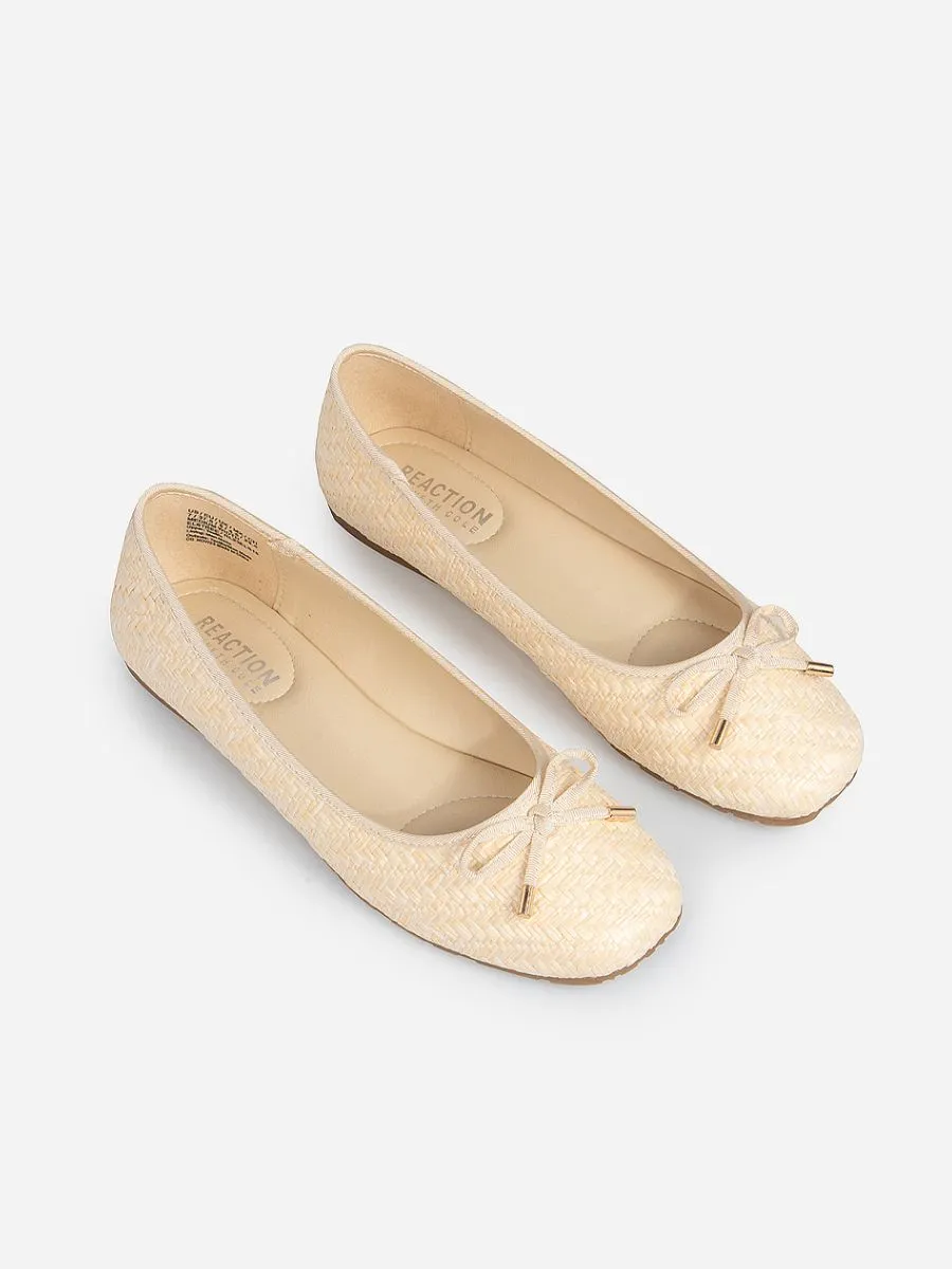 KENNETH COLE WOMEN'S FLAT SHOES ELSTREE / NATURAL RAFFIA