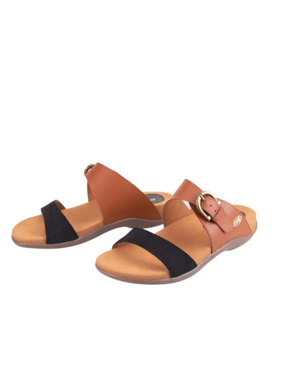 DORTMUEND Tan-Black - F Series Flats & Comfort JF130-0807