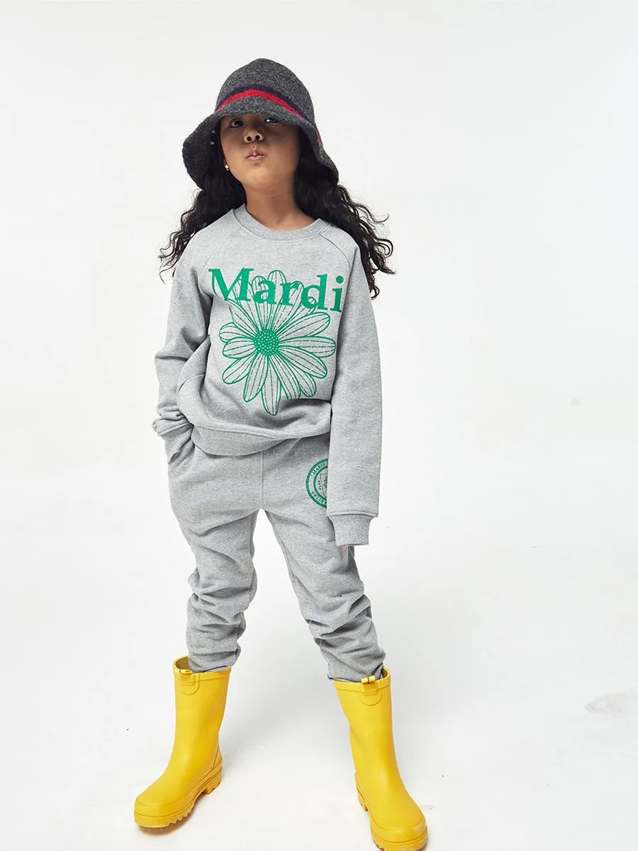 MARDI MERCREDI LES PETITS Sweat Pants Original Univ Grey Green