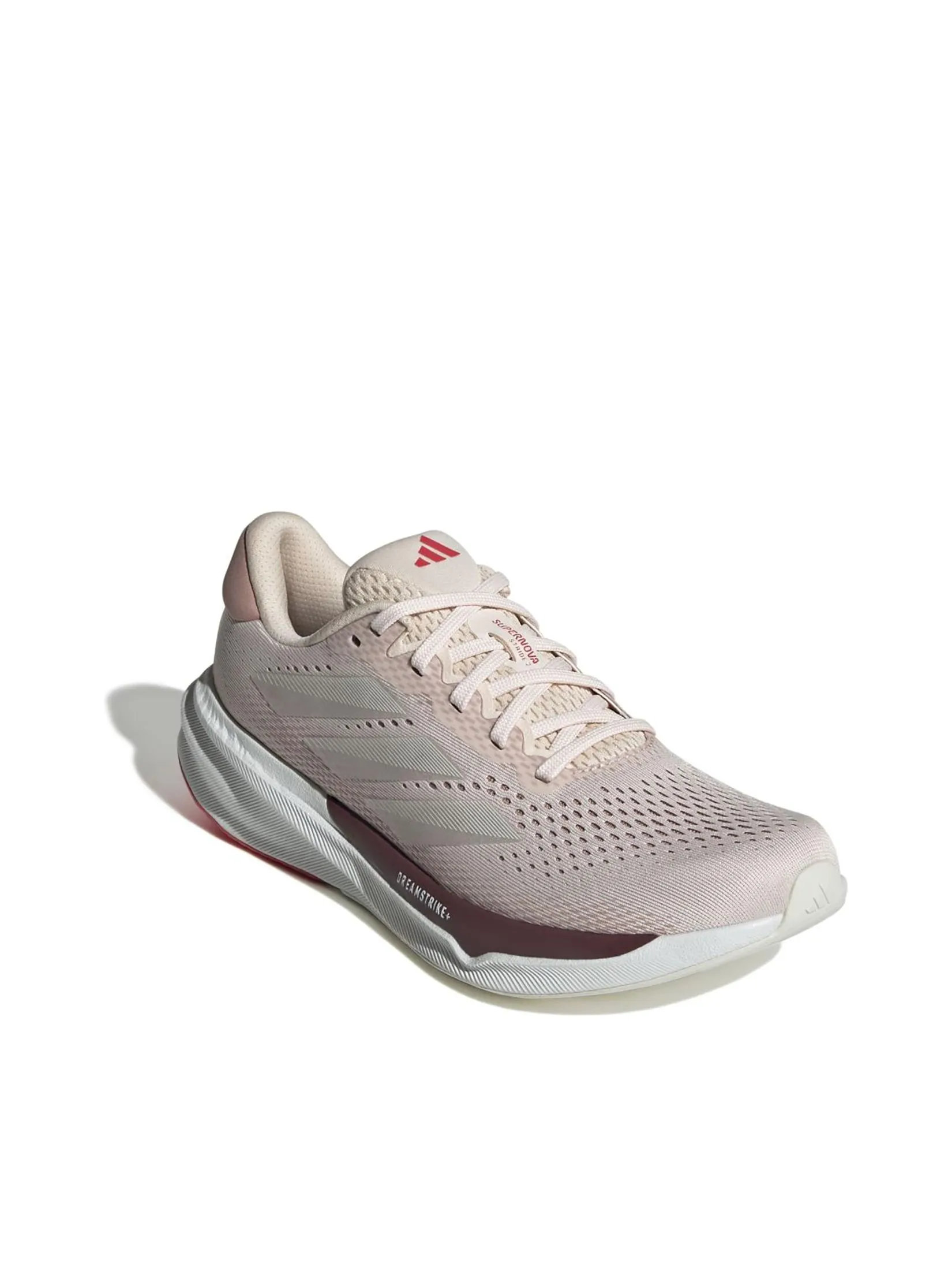 ADIDAS Women Running Shoes Supernova Stride 2.0 IH8656 Aurora Ruby / Cyber Met. / Lucid Red