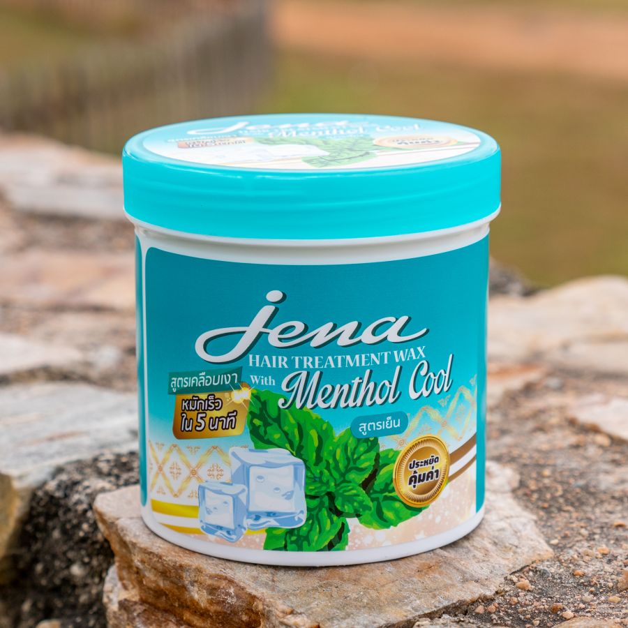 Лечебная маска для волос с ментолом Jena 500 гр