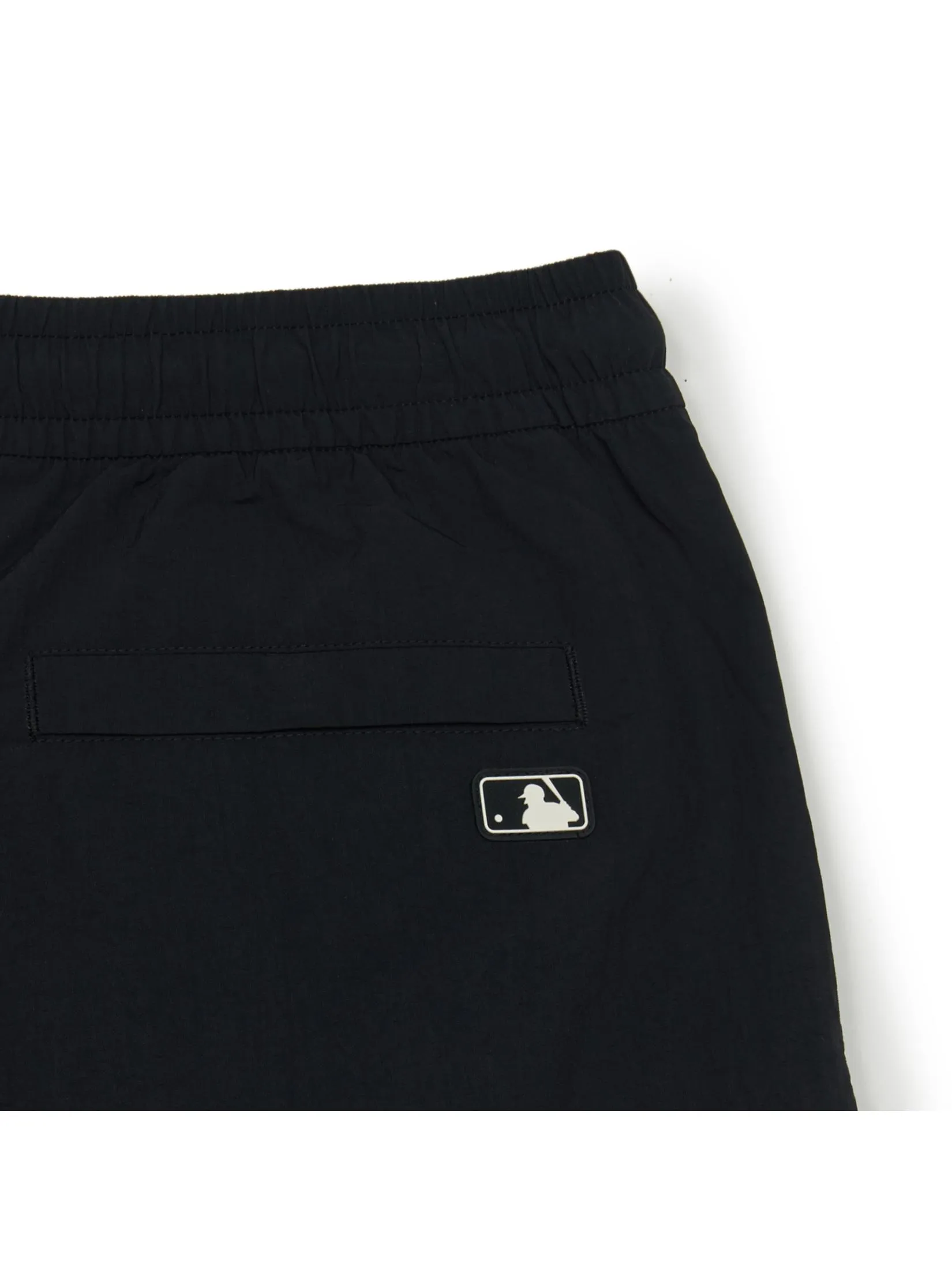 MLB Unisex Basic Big Logo Nylon 6  Board Shorts Model 3ASMB0753 50BKS Black