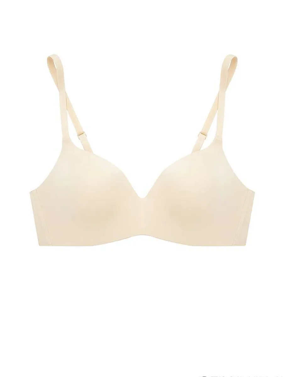 SABINA Pretty Perfect Wireless Seamless Bra - Vanilla