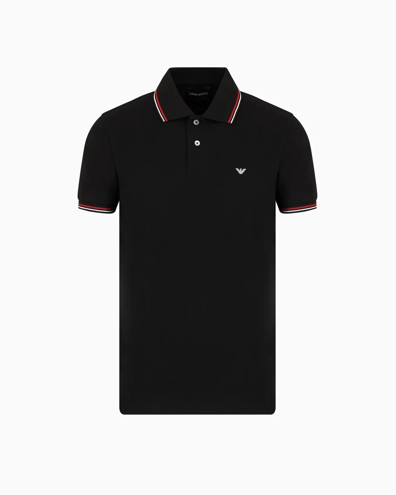 EMPORIO ARMANI Polo Men 8N1FB4-1JPTZ-0999 Black