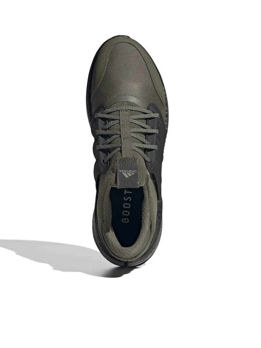 ADIDAS Men Sneakers X_PLRBOOST Olive Strata / Shadow Olive / Silver Pebble Size 7