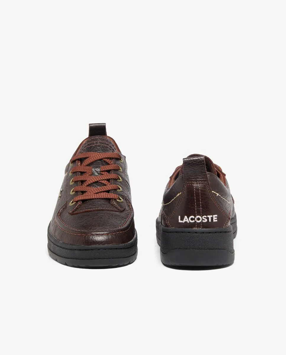 LACOSTE Men’s Umpire Leather Sneakers Brown