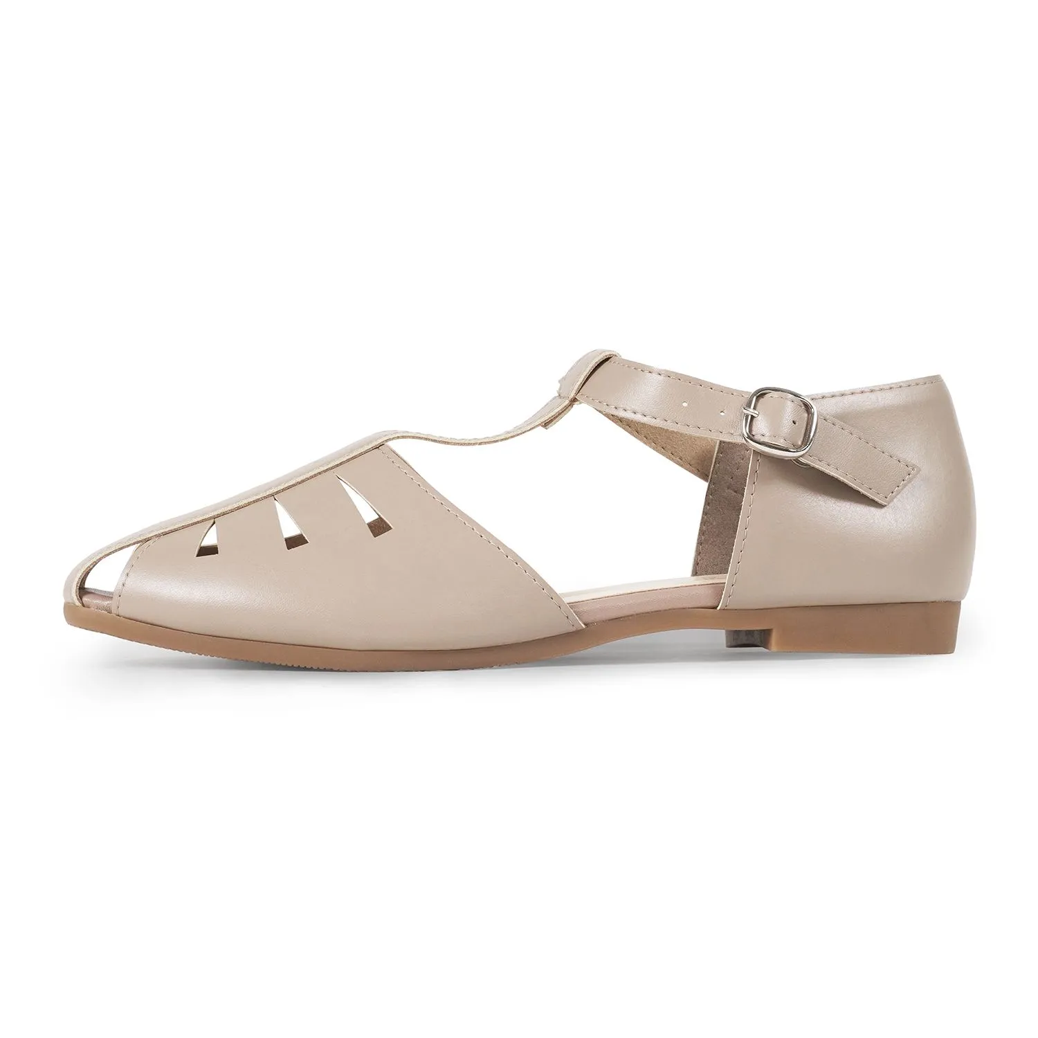 JOLI SNOB Oak Women Comfort Flats