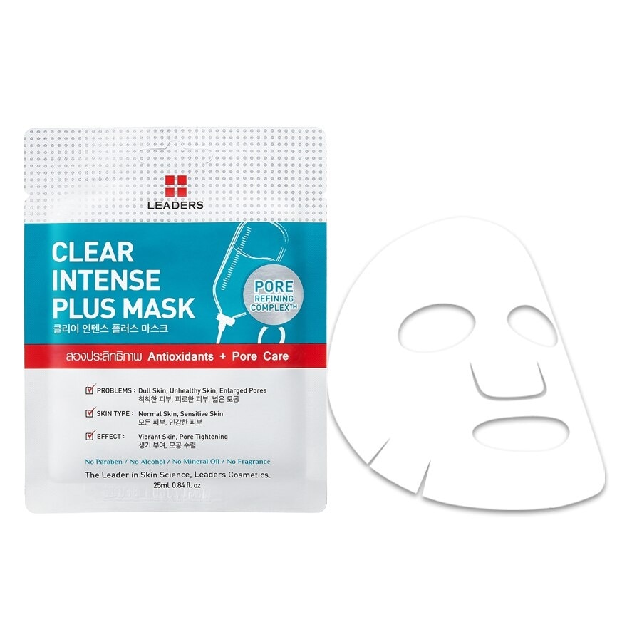 Leaders Clear Intense Plus Mask 1's
