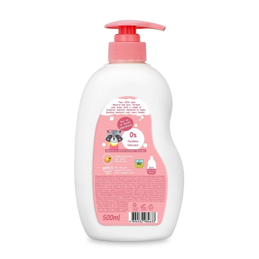 Watsons Gentle Baby Lotion 500ml.