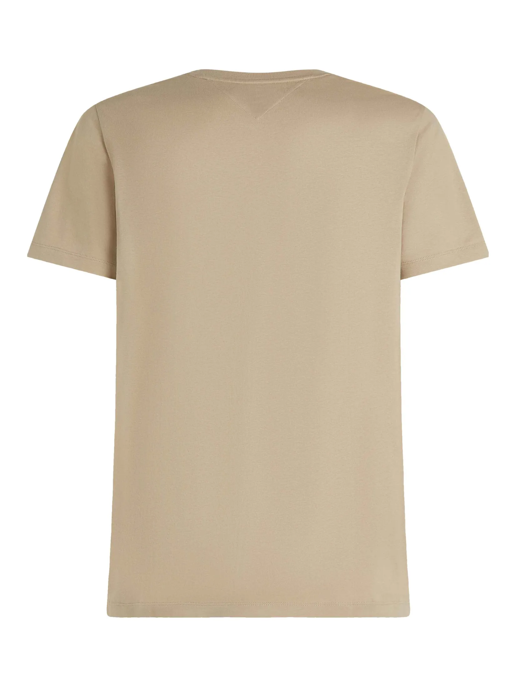 TOMMY HILFIGER MEN TEE BROWN Regular Fit