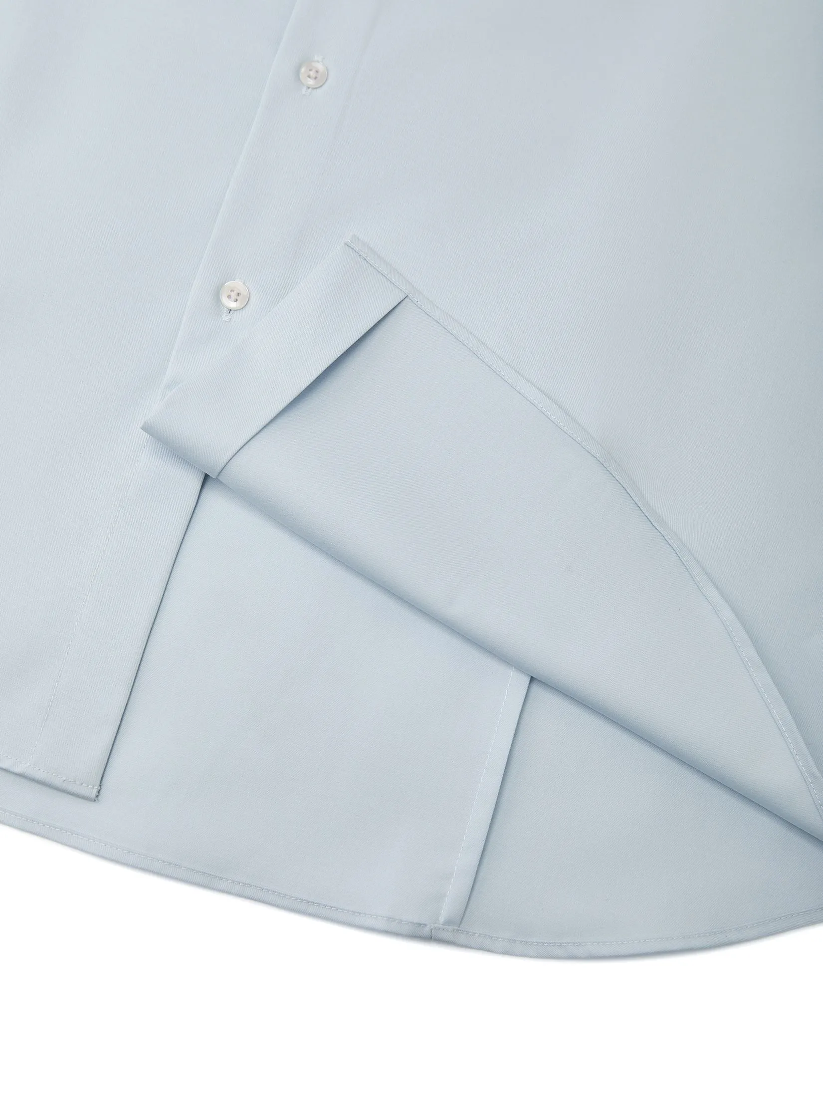 G2000 Men Clothing Non-Iron Silky Touch  Shirt Smart Fit - Blue