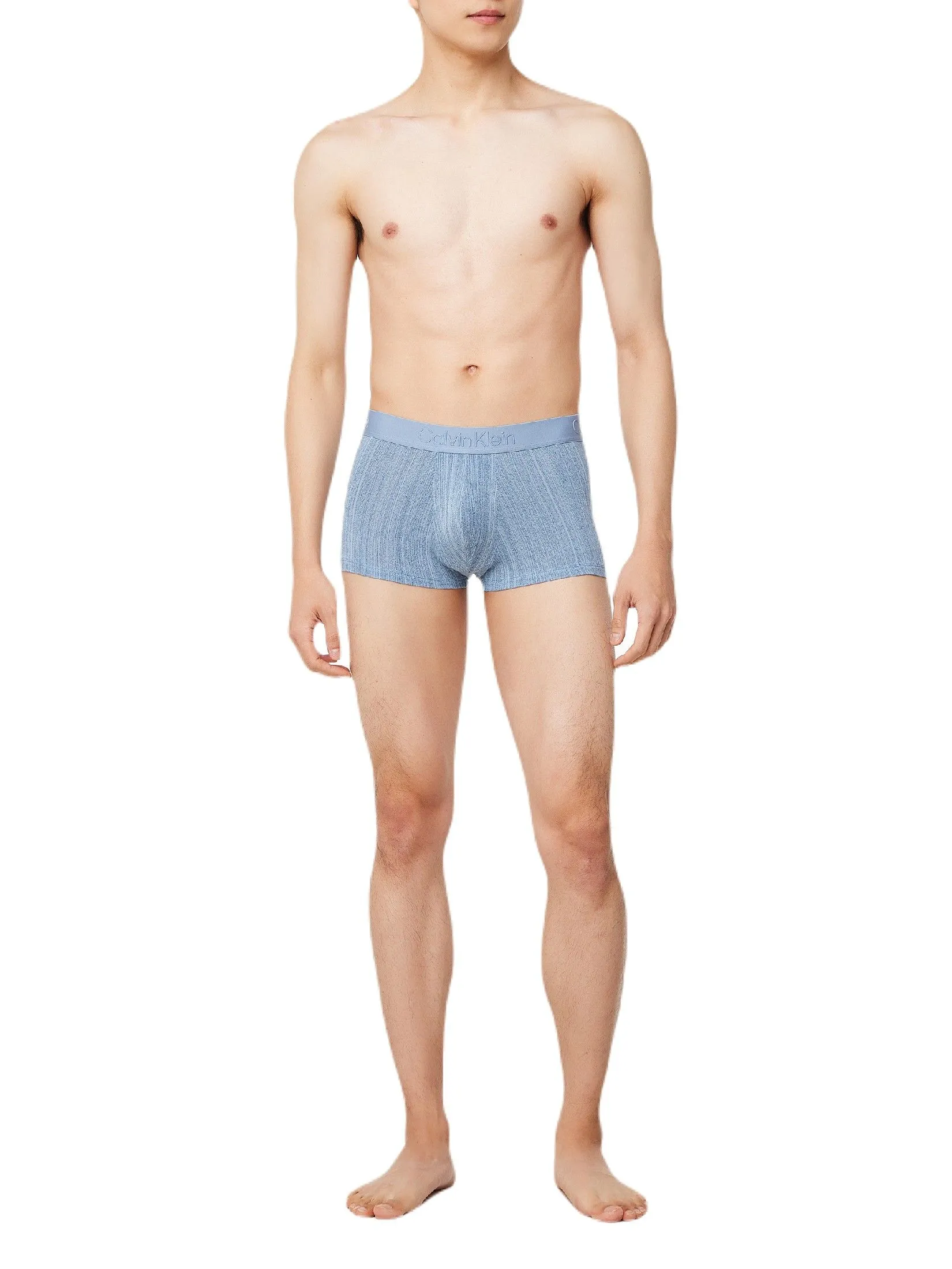 CALVIN KLEIN Men's Ultra Soft Modal Single Trunk Blue