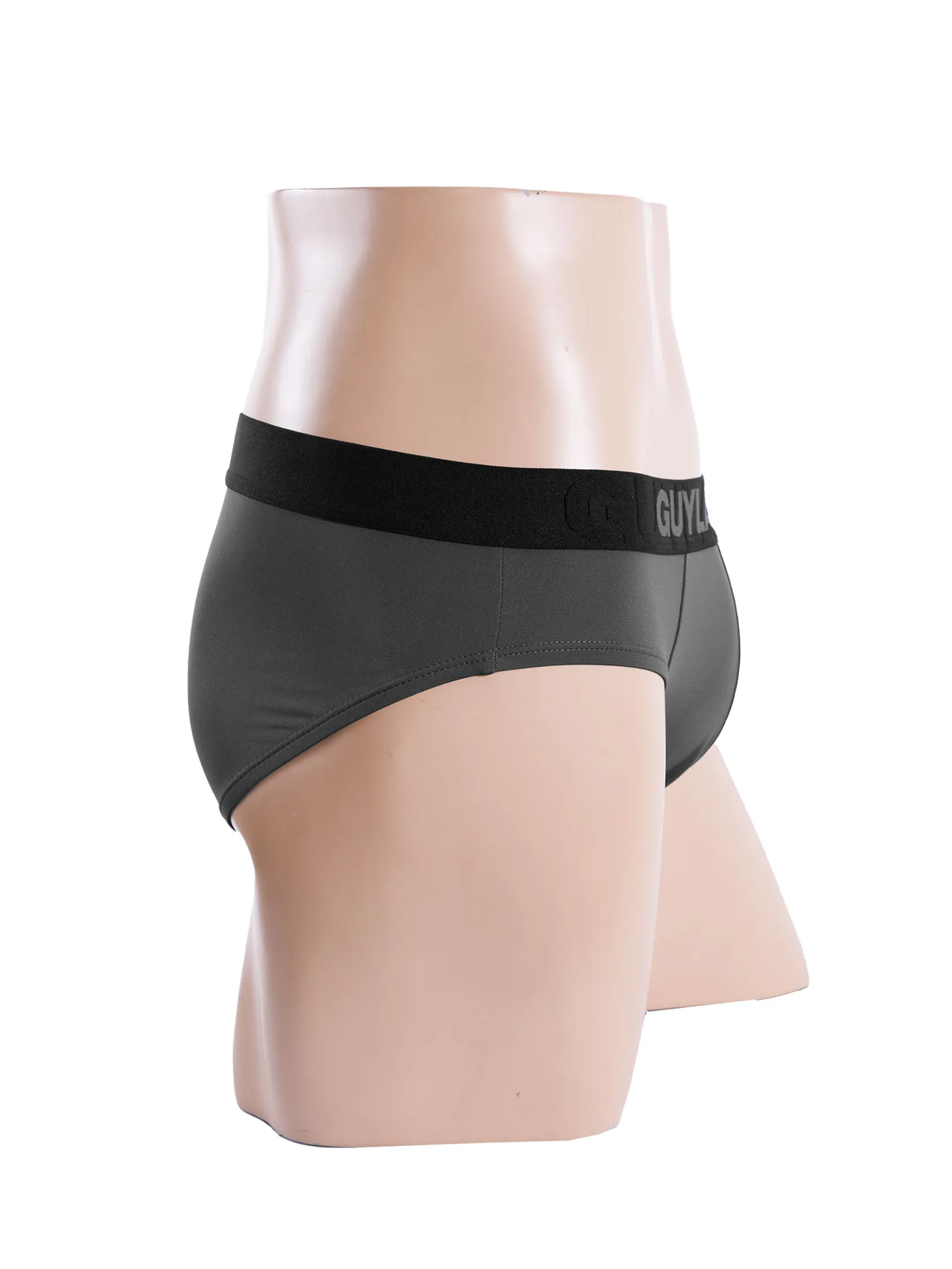 GUY LAROCHE INNERWEAR Men’s Underwear Cool Active – 1-Pack, Grey (JUS5949S5GY)