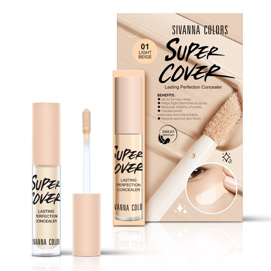 Sivanna Colors Super Cover Concealer 01 - 01 Light Beige