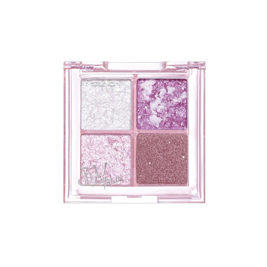 #Meilinda Snow Glitter Palette 3.6g 01