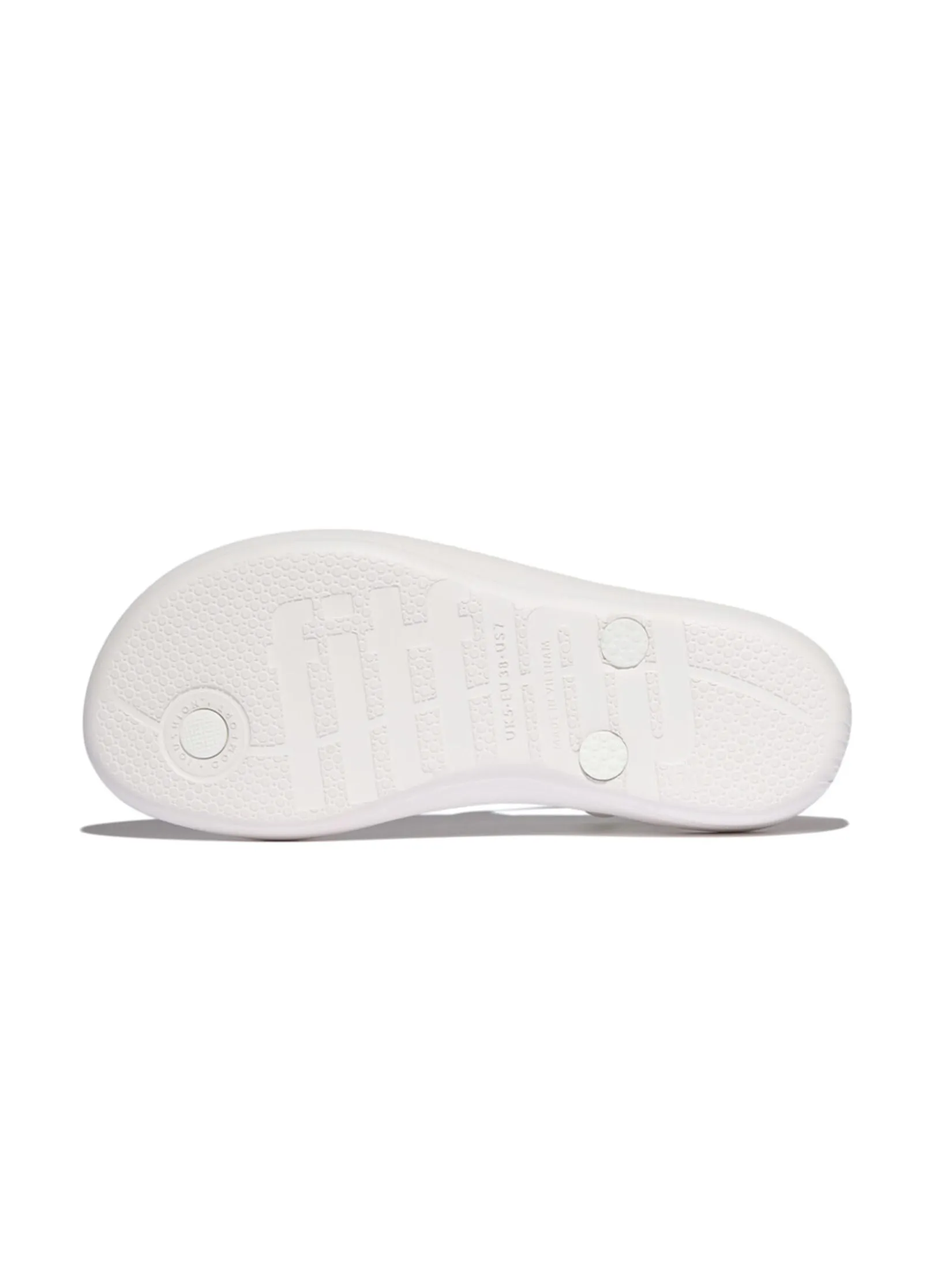 FitFlop™ WOMEN'S IQUSHION SPLASH SPARKLE TSTRAP WHITE