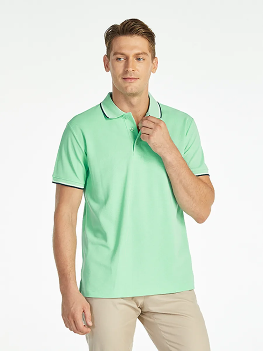 ELLE HOMME MEN POLO SHIRT W8K903GR - GREEN