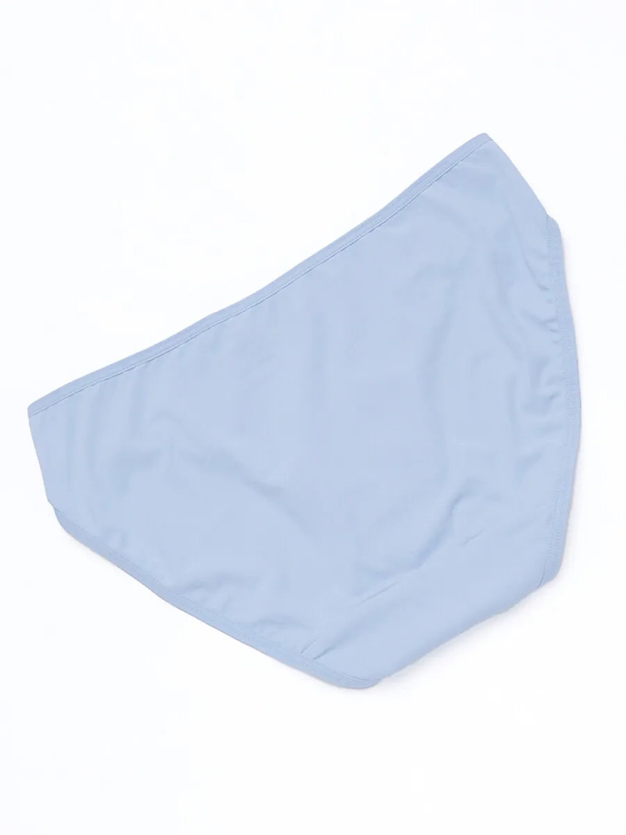 SABINA Panty Bikini Woman Modern V - Light Blue