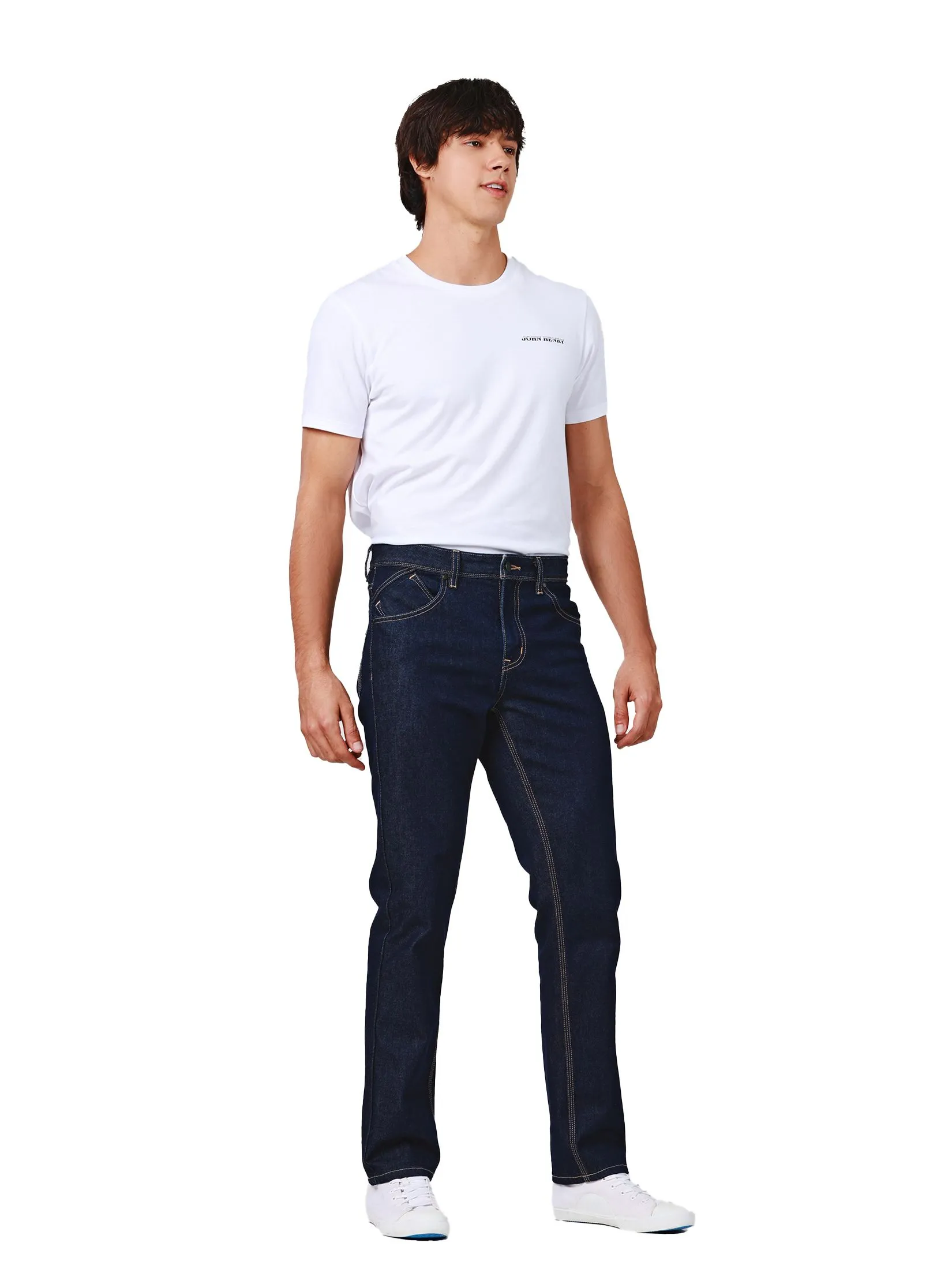 JOHN HENRY Men's Jeans (Slim Fit) DENIM Dark Indigo