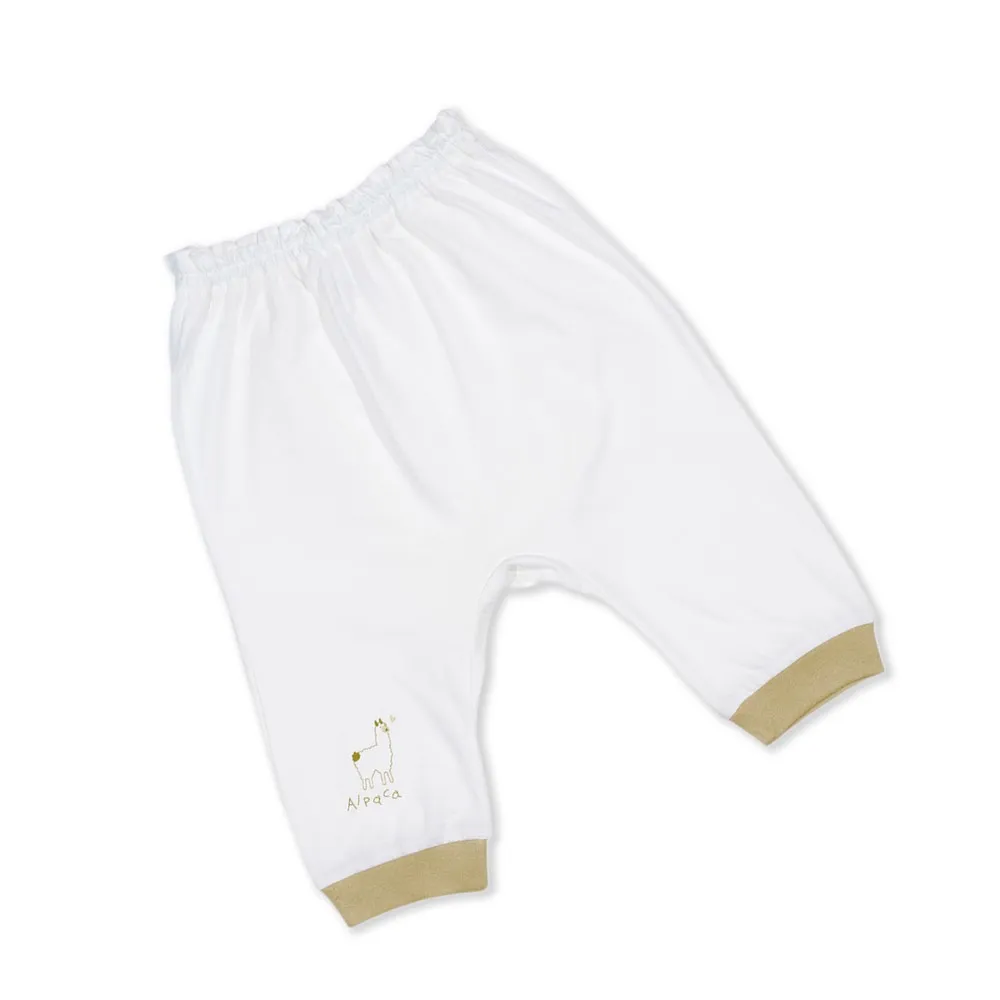 AUKA Brown ,Infant Long Pants ,Auka Cocoa Alpaca.