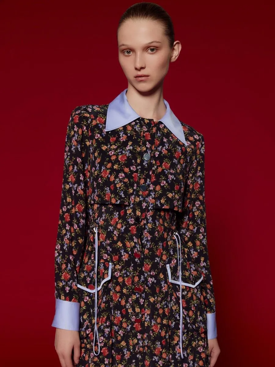 ASAVA (SS24) Leilani Women Shirt Dress Black