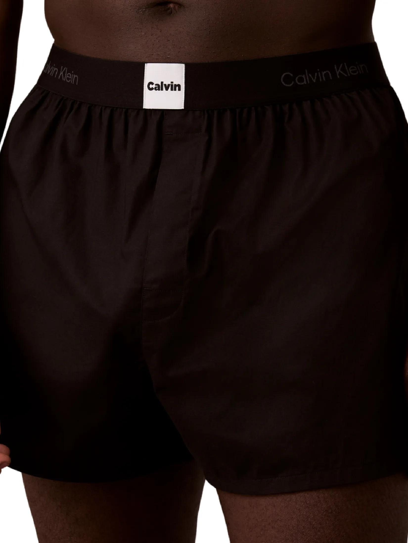 CALVIN KLEIN Men s Icon Logo Graphic Boxer Slim Black