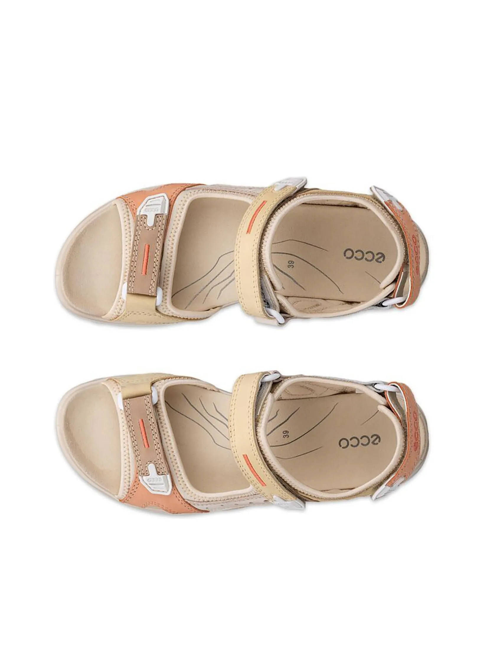 ECCO Women Sandals Offroad Multicolor Straw