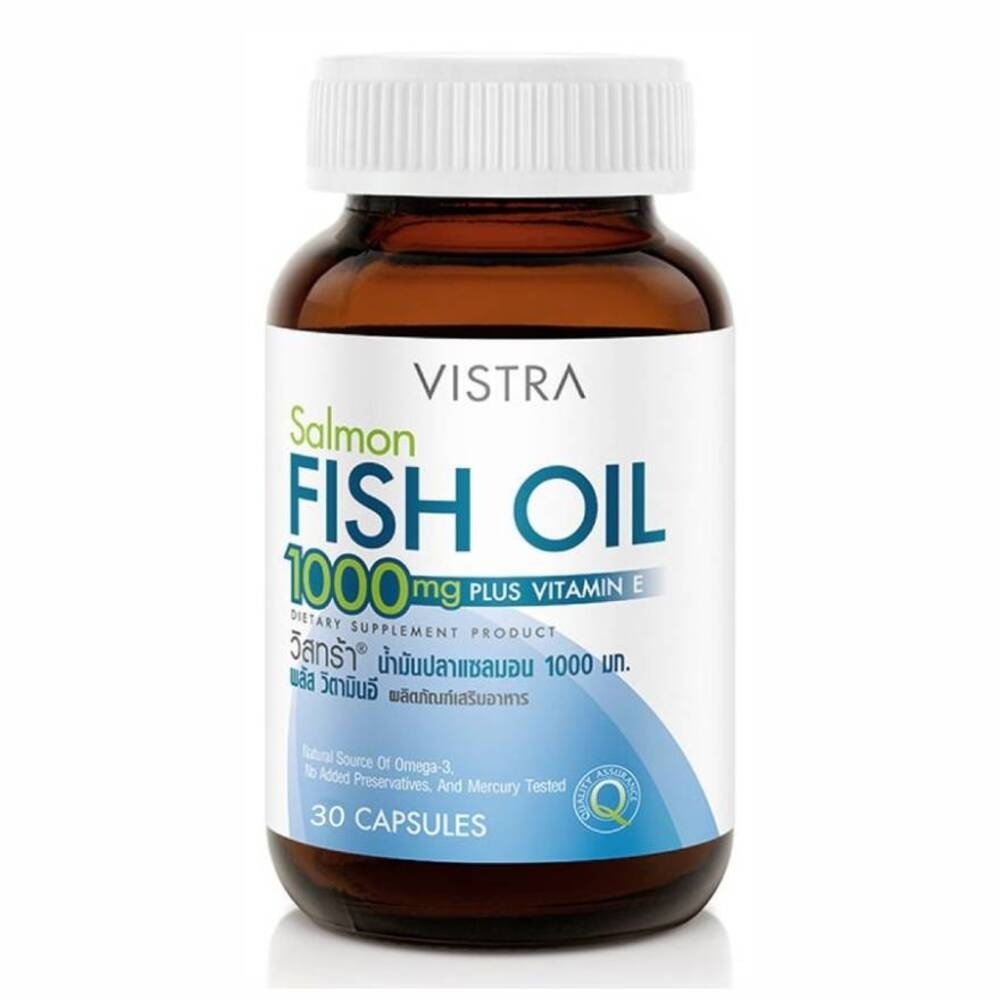 Vistra Salmon Fish Oil 1000 mg. 30 CAP