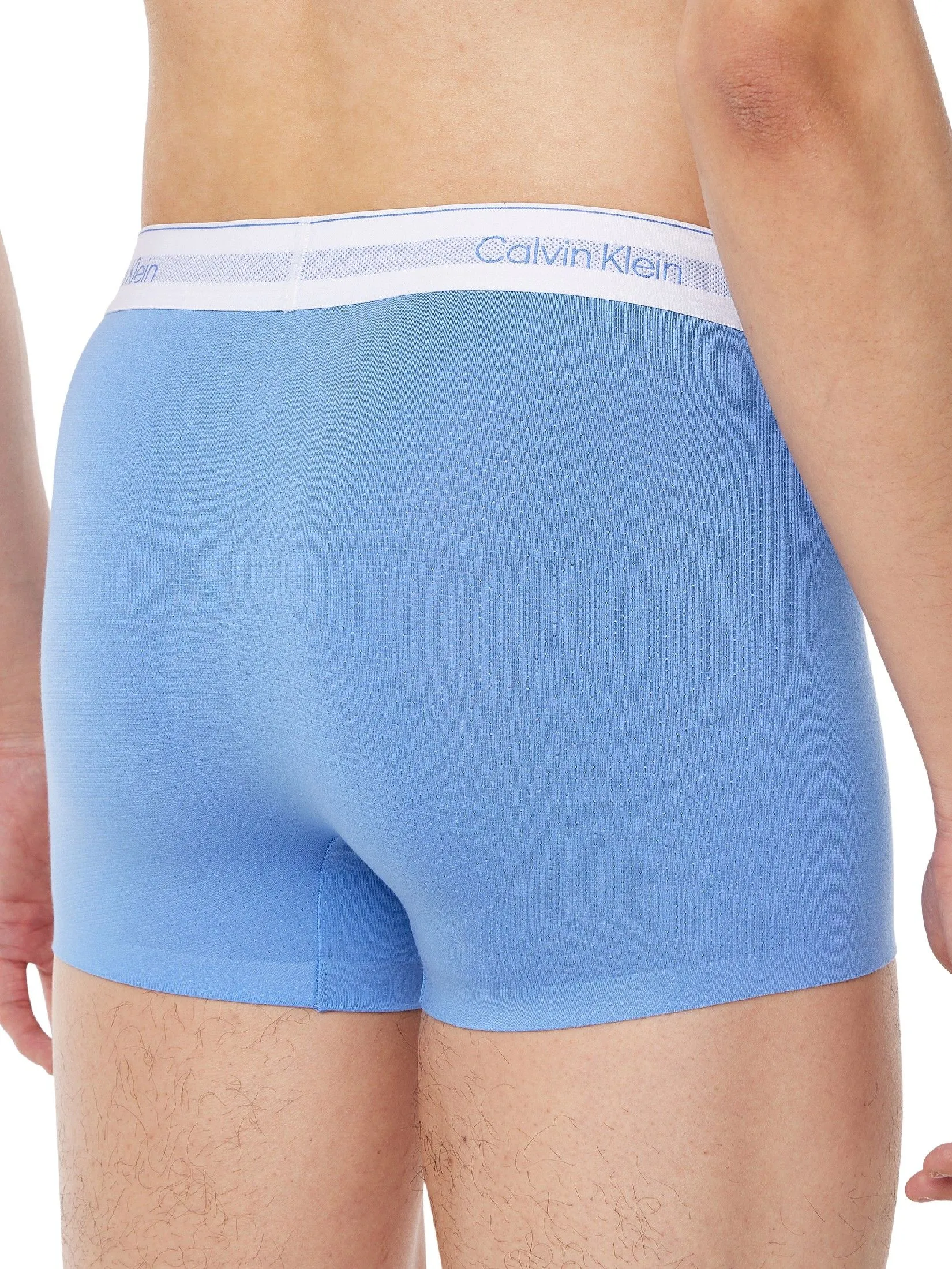 CALVIN KLEIN Men's Modern Cotton Air Single Trunk Blue
