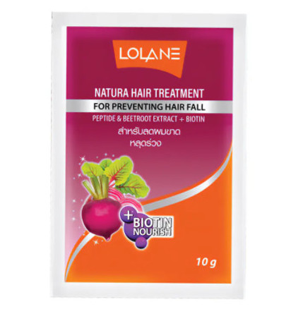 Маска для волос с экстрактом свёклы Natura Lolane 10 мл