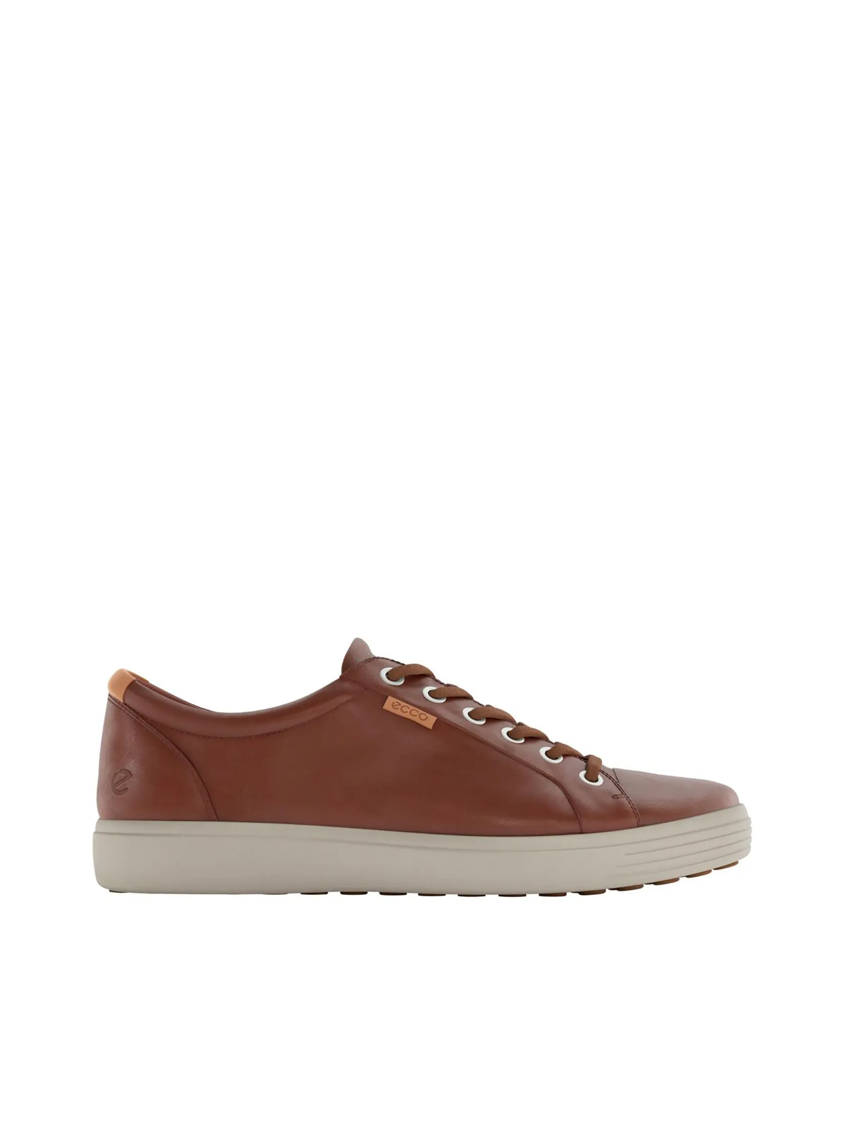 ECCO Men Sneakers Soft 7 Cognac