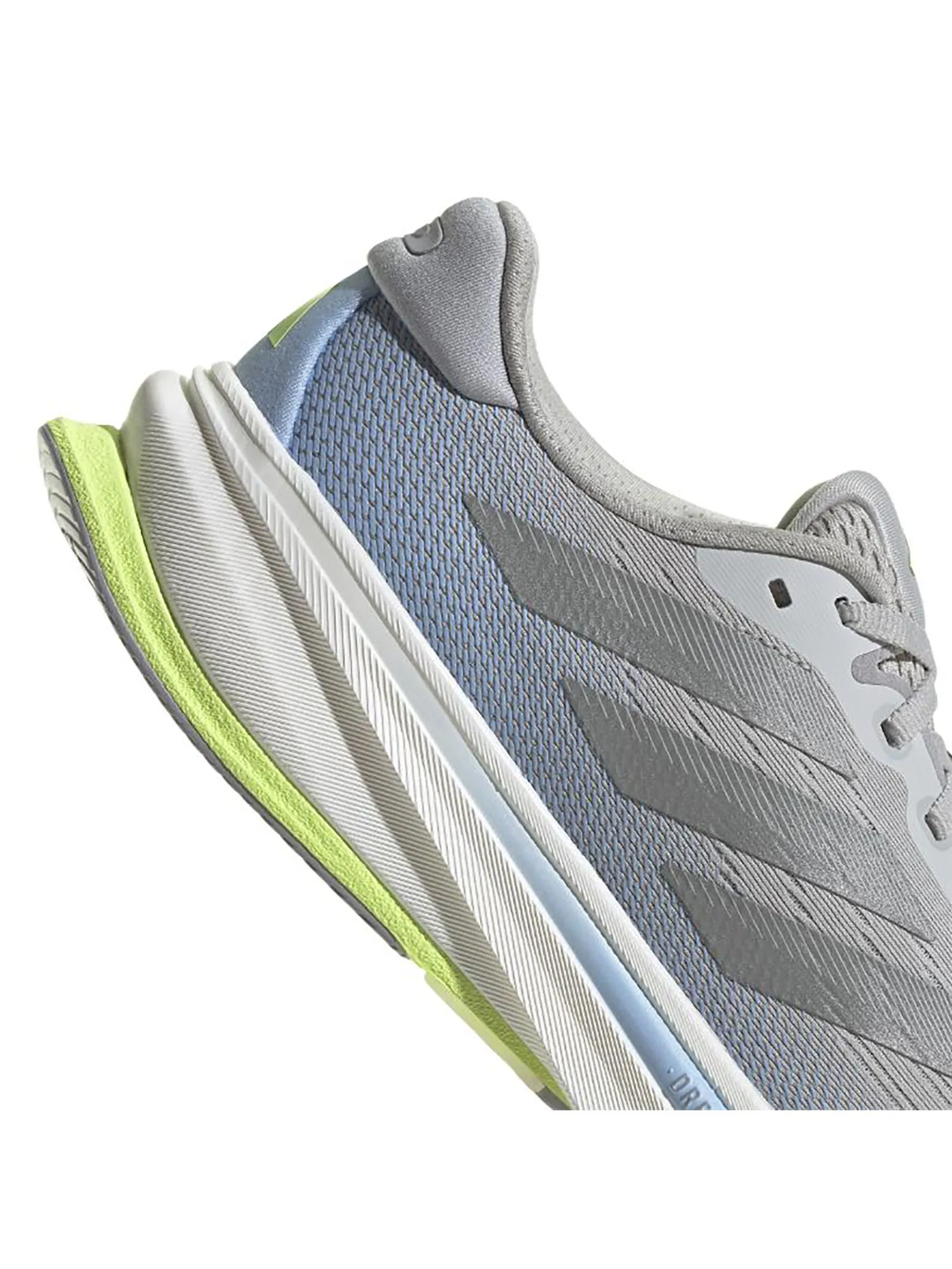 ADIDAS Men Running Shoes Supernova Rise 2 IH8708 Grey Two / Matte Silver / Hi-Res Yellow