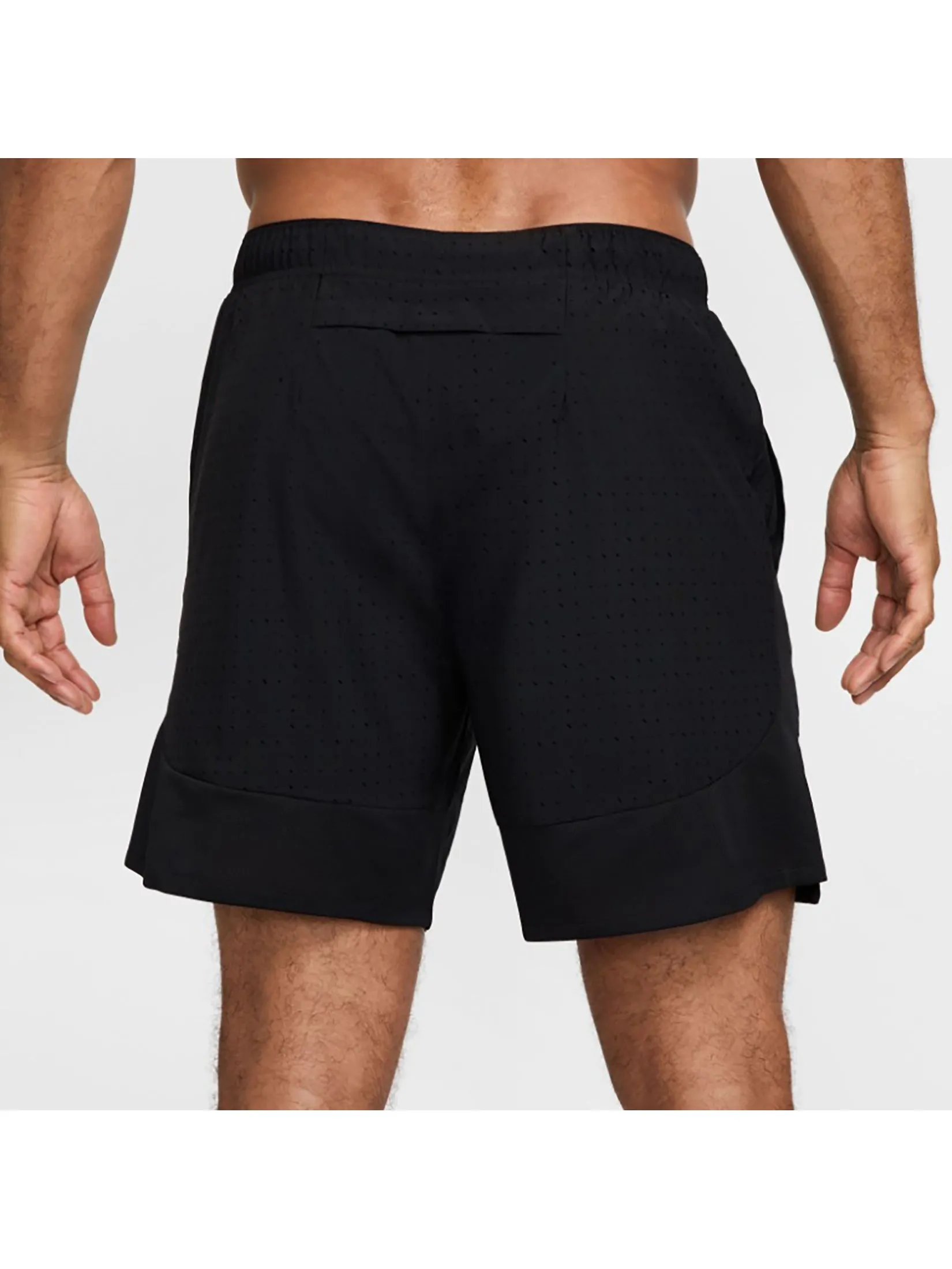 NIKE Men Shorts Challenger Breathe Dri-Fit 7" 2-In-1 Black/Black/Black/Reflective Silv