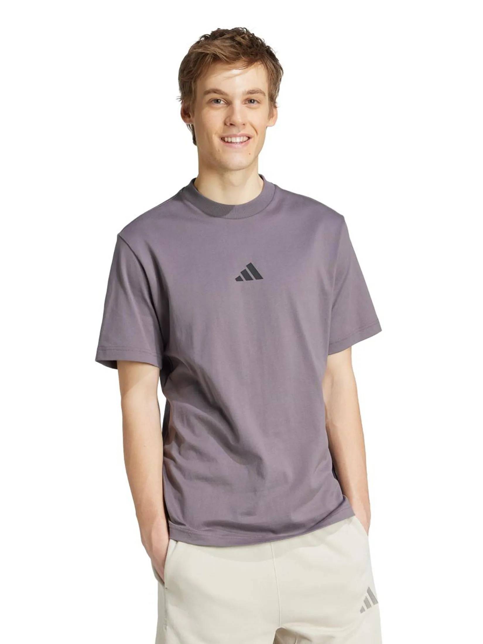 ADIDAS Men T-Shirt City Escape Smoky Purple