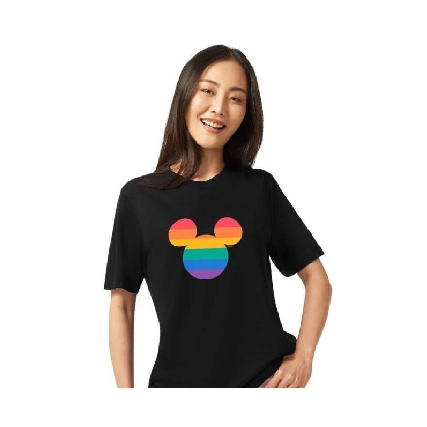 GQ Disney T-Shirt Pride Month Black Size XL