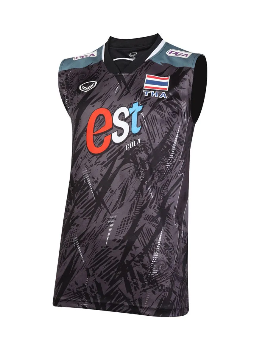 GRAND SPORT Black MEN Volleyball Jersey 2023 (014339)