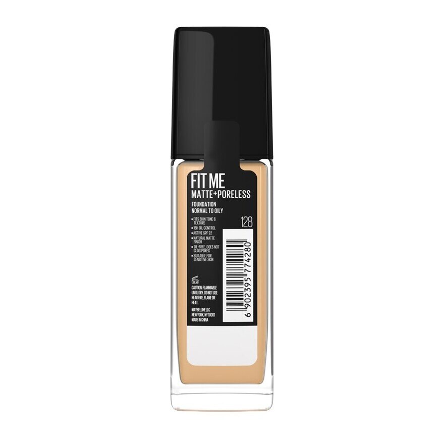 Maybelline Fit Me Matte Foundation 128