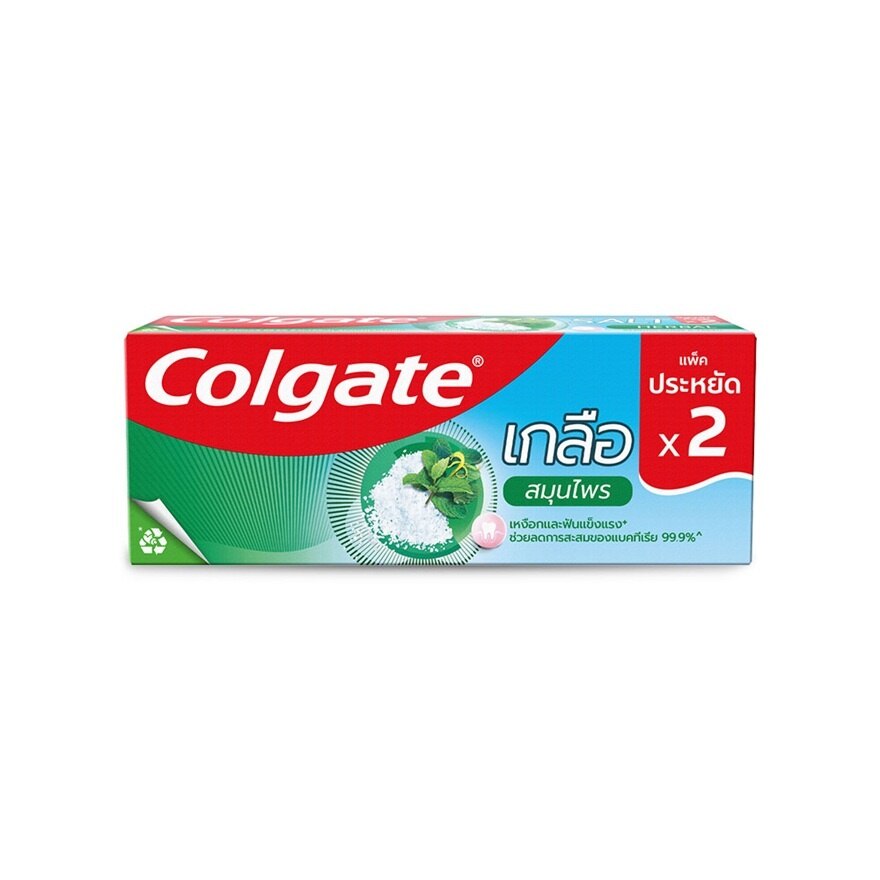 Colgate Toothpaste Salt Herbal 150 G. Twin Pack