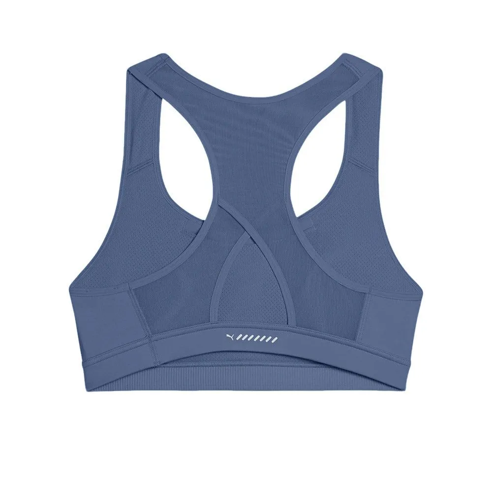 PUMA Women Running Sports Bra 4Keeps Blue - PU097AP303EMTH