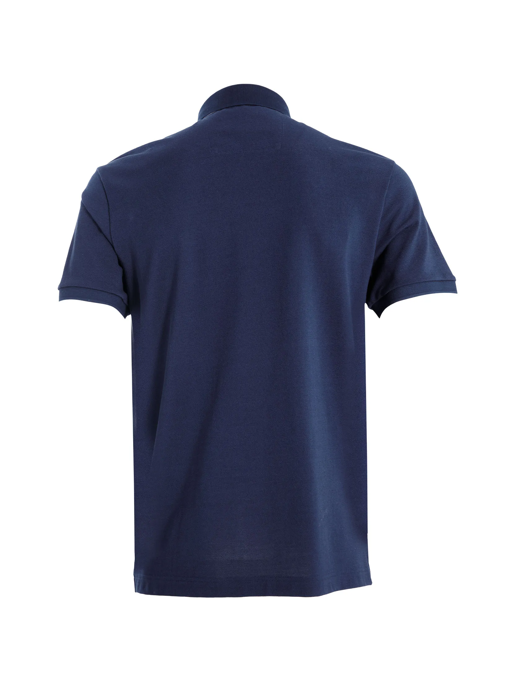 DAKS Men  Short Sleeve Polo Slim Fit Navy