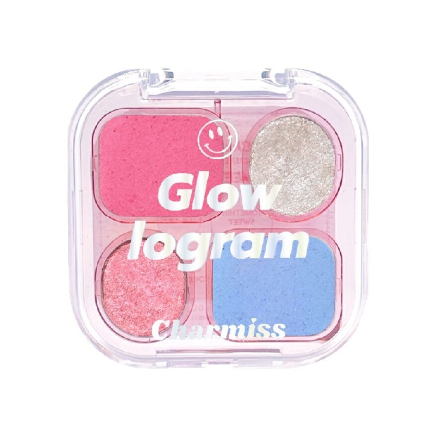 Charmiss Glow logram Eyeshadow Palette 4g. 05 Frosted Ninety - 05 Frosted Ninety