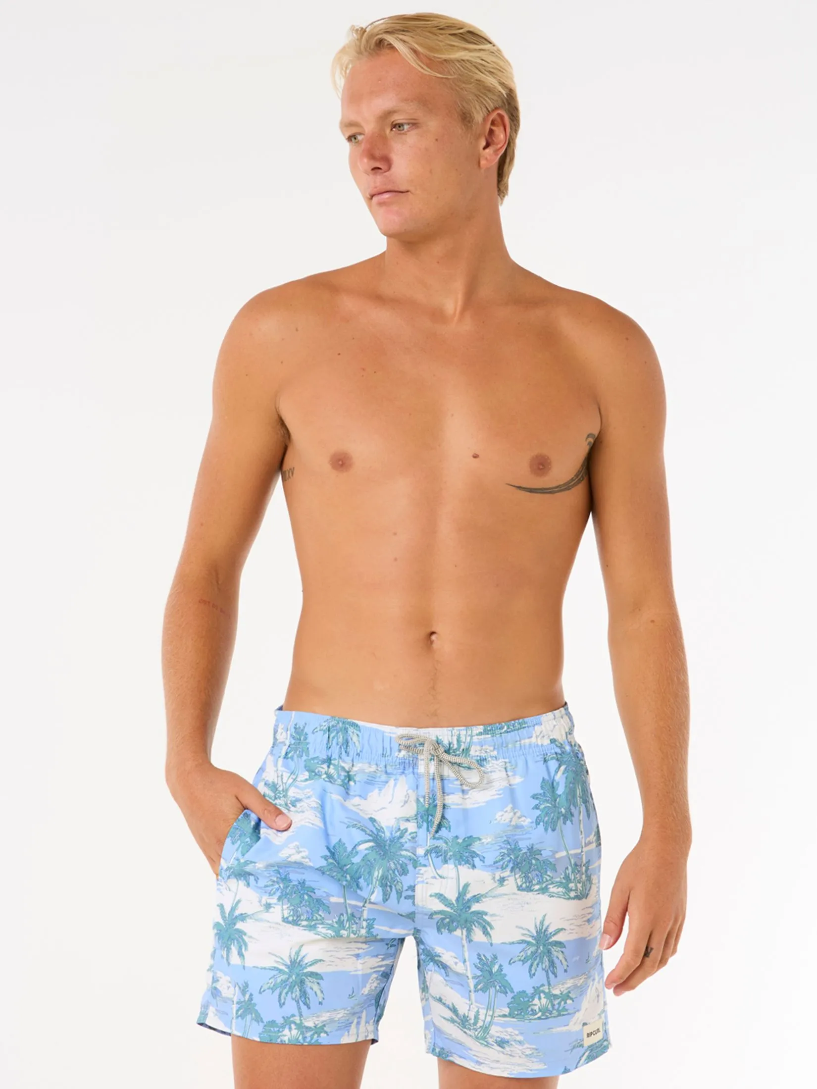 RIP CURL Men Boardshorts Dreamers Volley Sky Blue