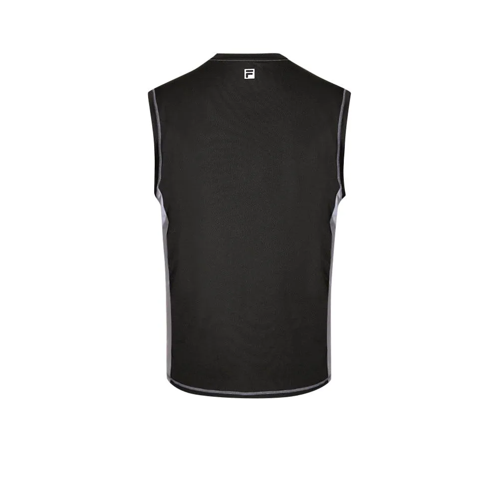 FILA Men Training Tank Iconic Black - FI039AP079EMTH