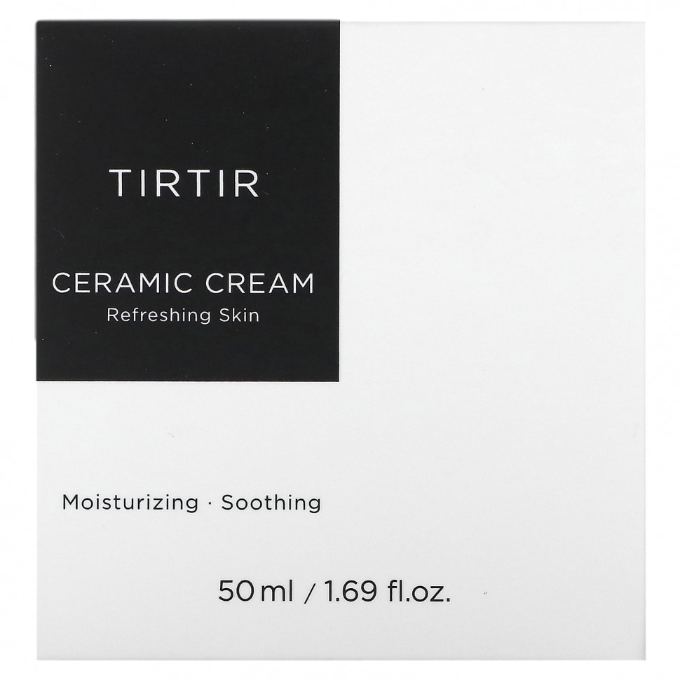 TIRTIR, Ceramic Cream, освежающий крем, 50 мл (1,69 жидк. Унции)