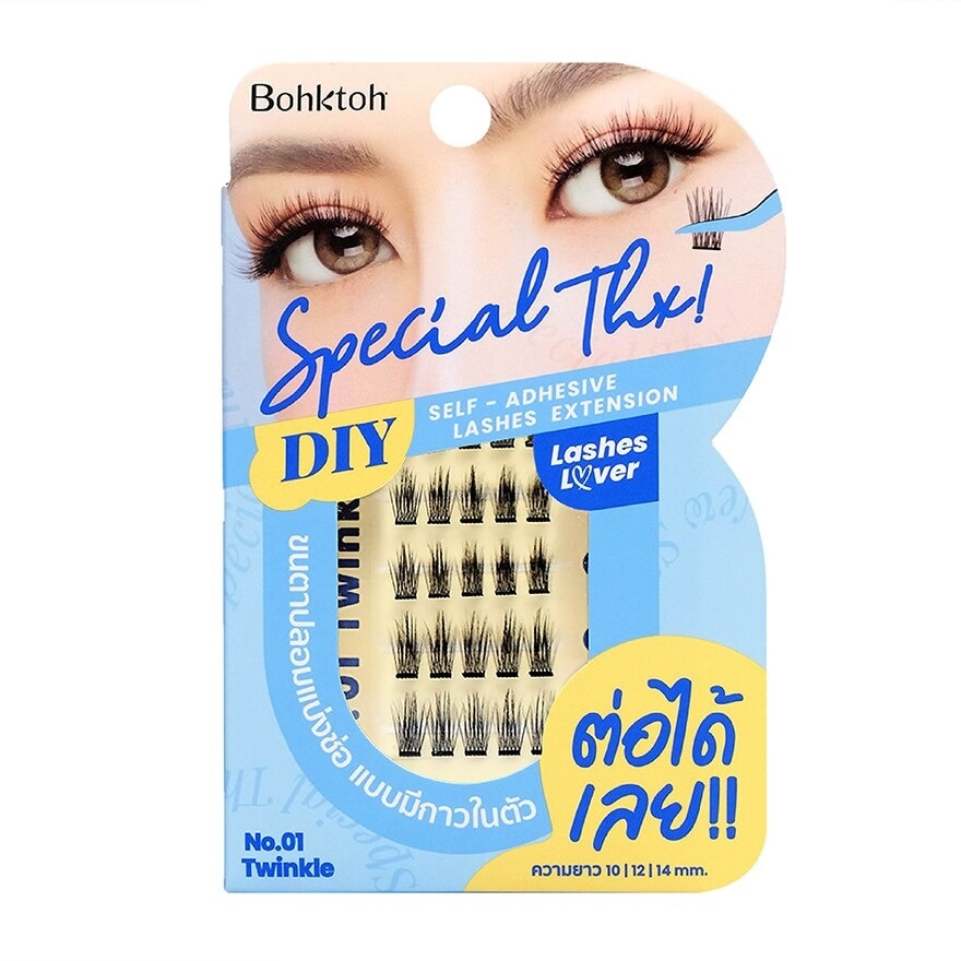 Bohktoh Special Thx Eyelashes 30pcs. 01 Twinkle - 01 Twinkle