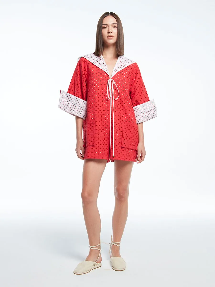 JANESUDA (SS23) Red Jumpsuit