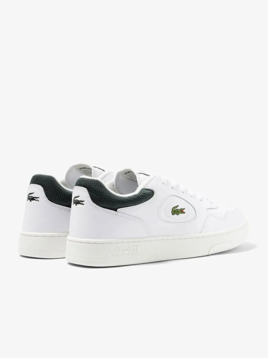 LACOSTE White Men’s Lineset Leather Trainers