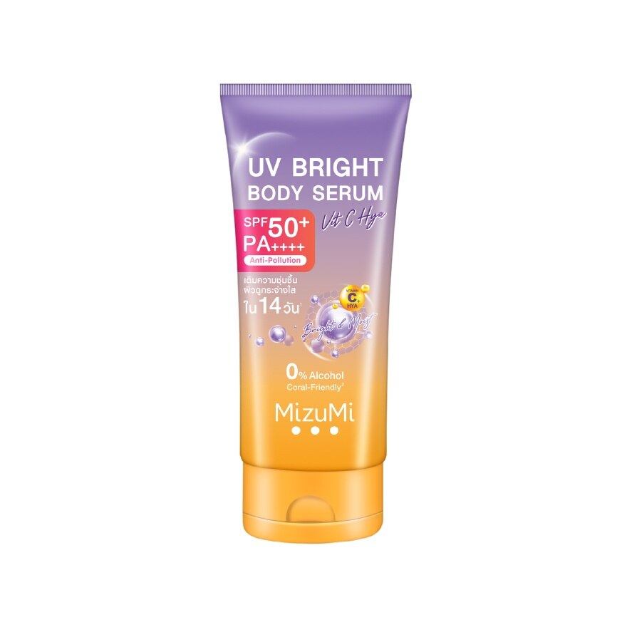 MizuMi UV Bright Body Serum Vit C Hya SPF50+ PA++++ 180 ml.