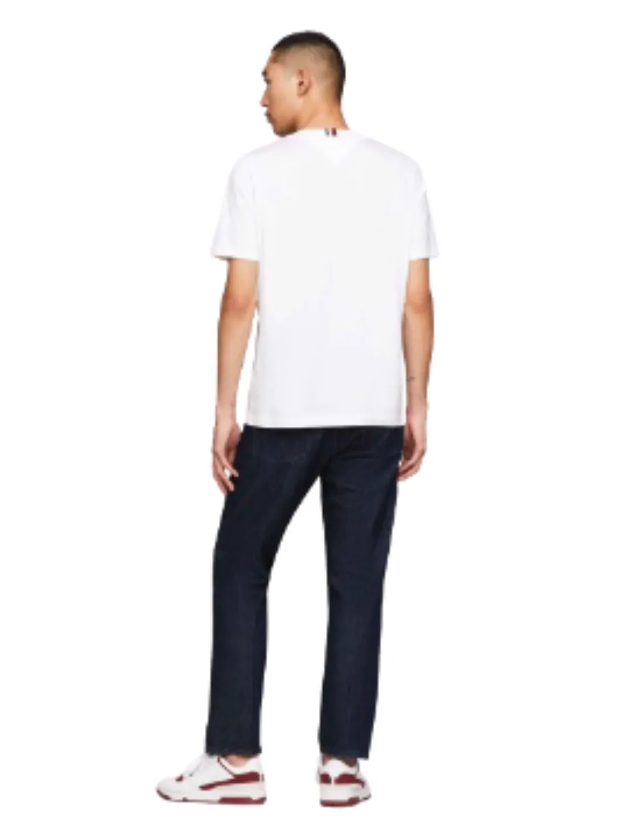 TOMMY HILFIGER MEN TEE WHITE
