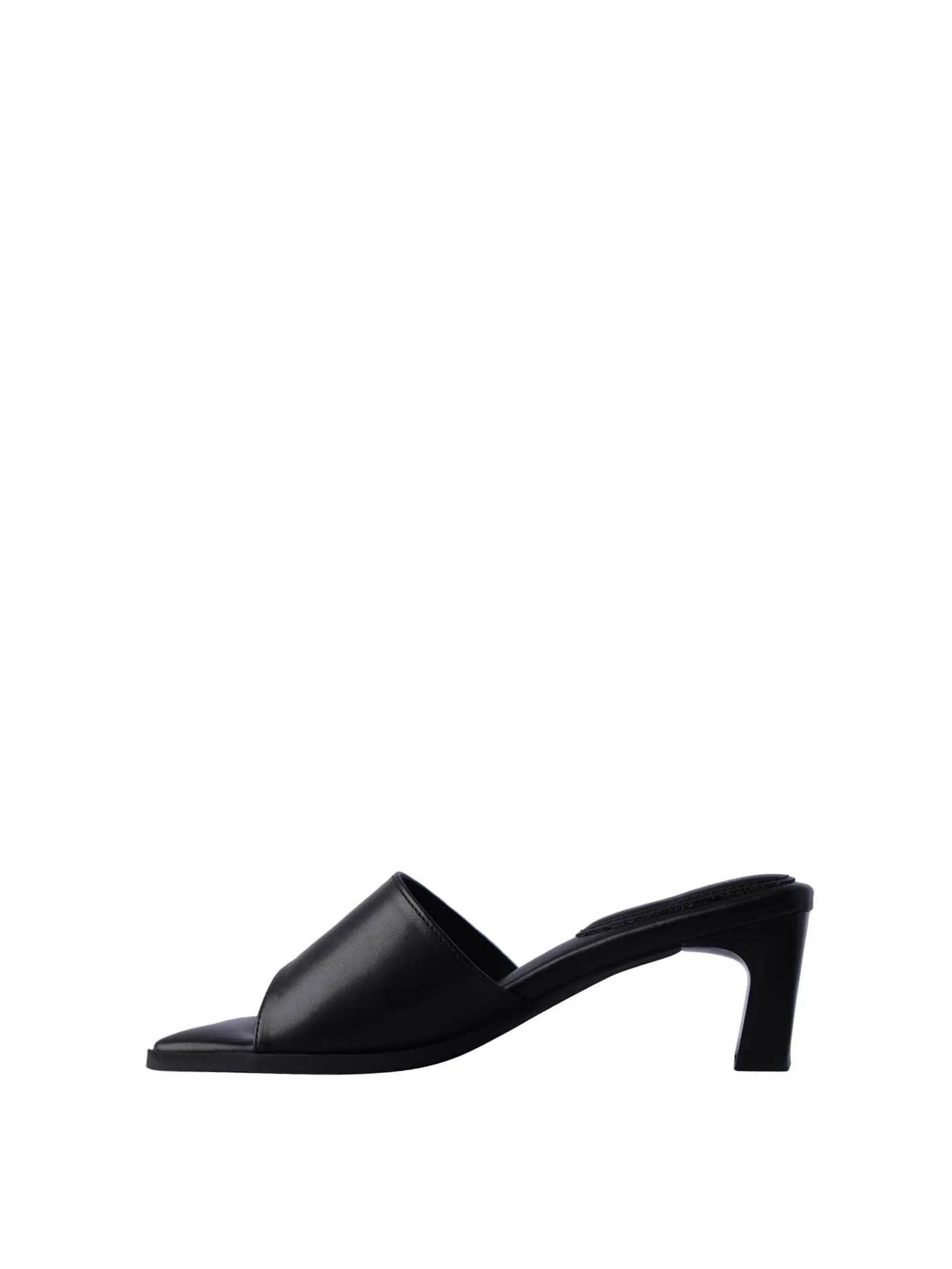VILLAINS SF LENS Women's Comfort Heeled Sandals BLACK